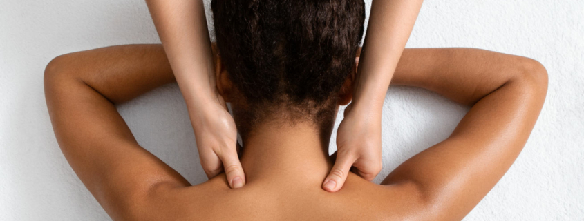 Massage du dos et des épaules
